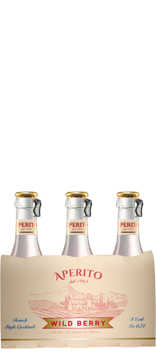 Aperito Wild Berry 3 x 0,2 l